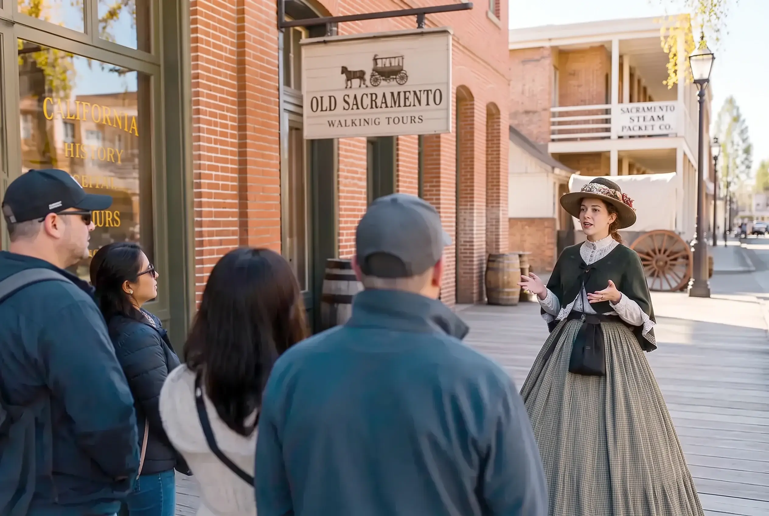 Old Sacramento Gold Rush Walking Tour